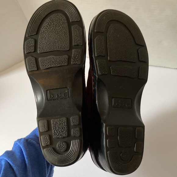 Born BOC Red Corduroy Woman’s Loafer Shoes Size 8 - Picture 6 of 8